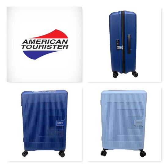 Immagine di American Tourister TROLLEY SPINNER 4 RUOTE MEDIO 67cm 3,1 kg Grey/Navy MD8002