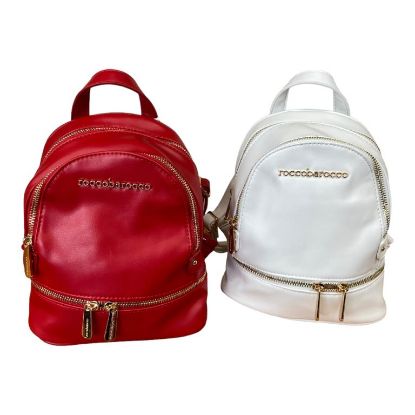 Immagine di ROCCOBAROCCO Borsa Donna Zaino Piccolo zainetto da spalla con 2 divisori 4102