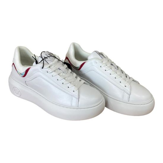 Immagine di AX ARMANI EXCHANGE SCARPE donna Sneakers in pelle Chunky bianco XDX108