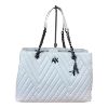 Immagine di ARMANI EXCHANGE AX borsa donna shopper con 3 divisori matelassè estate 942863