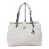 Immagine di ARMANI EXCHANGE AX borsa donna shopper con 3 divisori matelassè estate 942863