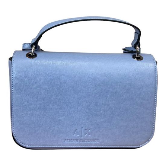 Immagine di Armani Exchange borsa tracollina chiusa da PATTA tracolla regolab AZZURRO 942736
