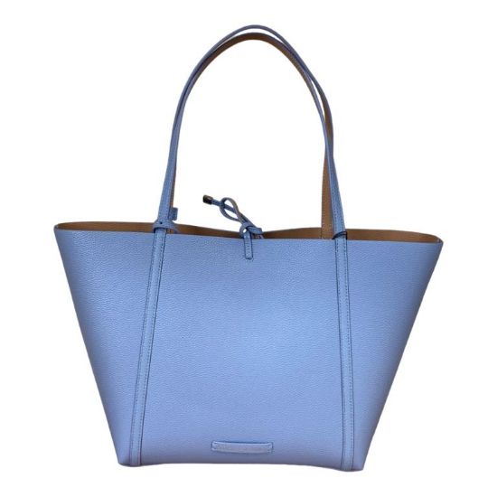 Immagine di ARMANI EXCHANGE BORSA DONNA shopper Reversibile da spalla Celeste/Cuoio 942034