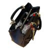 Immagine di BRACCIALINI Borsa Shopper da spalla con divisori tasche organizzate NERO B17151