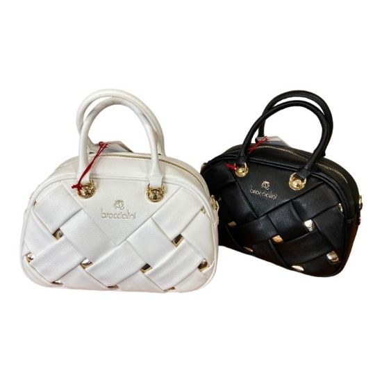 Immagine di BRACCIALINI Borsa donna Bauletto in pelle Medio da braccio con tracolla B17154