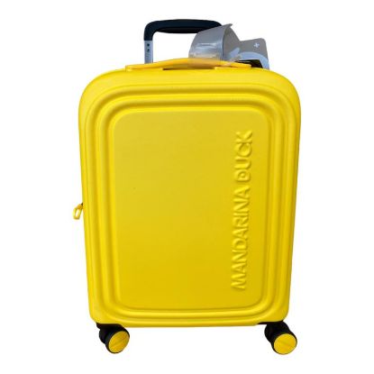 Immagine di MANDARINA DUCK TROLLEY 4 RUOTE Piccolo CABIN SIZE 55cm 2,4 kg Giallo SZV24