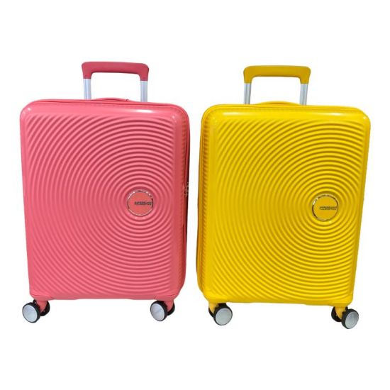 Immagine di American Tourister TROLLEY 4 RUOTE Piccolo CABIN SIZE 55cm Giallo/Corallo 32G001