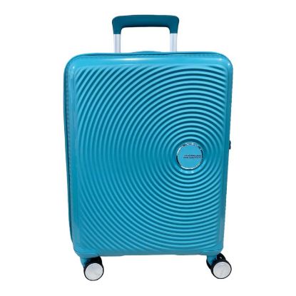 Immagine di American Tourister TROLLEY 4 RUOTE Piccolo CABIN SIZE 55cm Turchese 32G001