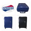 Immagine di American Tourister Valigia TROLLEY SPINNER 4 RUOTE Grande Nero/Navy 77cm  32G003