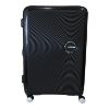 Immagine di American Tourister Valigia TROLLEY SPINNER 4 RUOTE Grande Nero/Navy 77cm  32G003