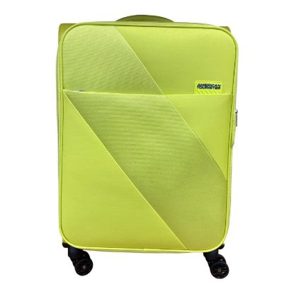 Immagine di American Tourister Spinner 4 RUOTE Grande 106Litri 3,7 kg Tessuto LIME MD4003