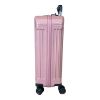 Immagine di PIQUADRO TROLLEY 4 RUOTE Piccolo CABIN SIZE bagaglio SLIM leggero ROSA BV4425PQL