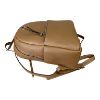 Immagine di PASH BAG Borsa donna ZAINO da spalla CHIUSO con ZIP sciarpa inclusa Camel ERIC
