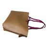 Immagine di PASH BAG SHOPPER REVERSE DA SPALLA + borsa interna e SCIARPA Viola/Marrone PARIS