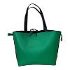 Immagine di PASH BAG SHOPPER REVERSE DA SPALLA + borsa interna e SCIARPA Nero/Verde PARIS
