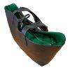 Immagine di PASH BAG SHOPPER REVERSE DA SPALLA + borsa interna e SCIARPA Nero/Verde PARIS