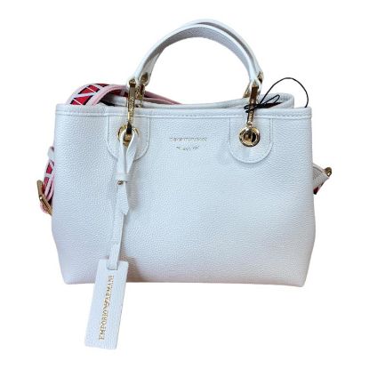 Immagine di ARMANI MY BAG BORSA Shopper Piccola da braccio+pochette e tracolla BIANCO Y3D166