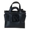 Immagine di ARMANI AX borsa donna shopping MEDIO PICCOLO da Braccio + tracolla NERO 942690