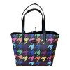 Immagine di PASH BAG SHOPPER REVERSE DA SPALLA + borsa interna e SCIARPA Multicolor PARIS