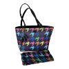 Immagine di PASH BAG Borsa donna shopper da spalla con DIVISORI sciarpa omaggio SERENA
