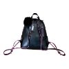 Immagine di PASH BAG Borsa donna ZAINO da spalla CHIUSO con ZIP sciarpa inclusa profilo ERIC