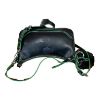 Immagine di Pash Bag BORSA DONNA Piccola BAQUETTE DA SPALLA tracolla e sciarpa nero NATASHA