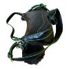 Immagine di Pash Bag BORSA DONNA Piccola BAQUETTE DA SPALLA tracolla e sciarpa nero NATASHA