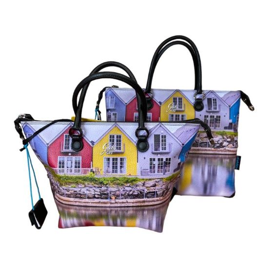 Immagine di GABS BORSA SHOPPER in PELLE Trasformab bauletto sacca zaino 543 - RORBUERS G3 M