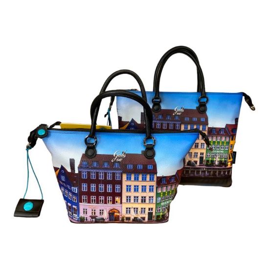 Immagine di GABS BORSA SHOPPER in PELLE Trasform bauletto sacca zaino 547 - NYHAVN case G3 M