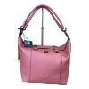 Immagine di GABS BORSA DONNA SHOPPER Sacca ZAINO DA SPALLA trasform in PELLE ROSA G3 L PLUS