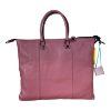 Immagine di GABS BORSA DONNA SHOPPER Sacca ZAINO DA SPALLA trasform in PELLE ROSA G3 L PLUS