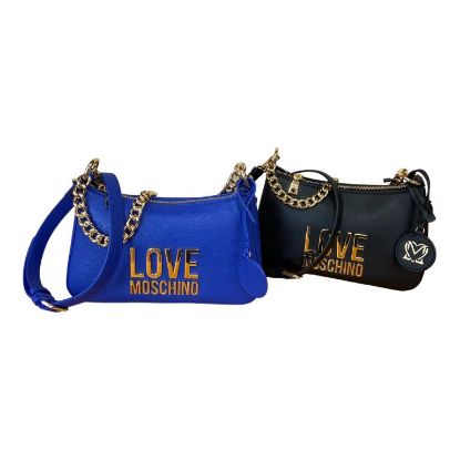 Immagine di LOVE MOSCHINO Borsa Piccola SACCA da spalla con 2 tracolle CHIUSA da zip JC4108