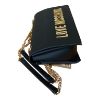 Immagine di LOVE MOSCHINO BORSA DA SPALLA con 3 DIVISORI interni PATTINA nero JC4192
