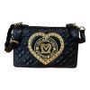 Immagine di LOVE MOSCHINO BORSA DA SPALLA CHIUSA con PATTA 2 tracolle Matelassè JC4269