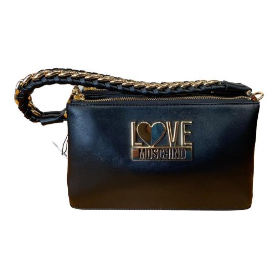 Immagine di LOVE MOSCHINO BORSA DA SPALLA 3 DIVISORI CHIUSI CON ZIP tracolla regolab JC4025