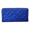 Immagine di LOVE MOSCHINO PORTAFOGLI DONNA A 2 SCOMPARTI CHIUSO da ZIP 8 CARD Blu/Lav JC5600