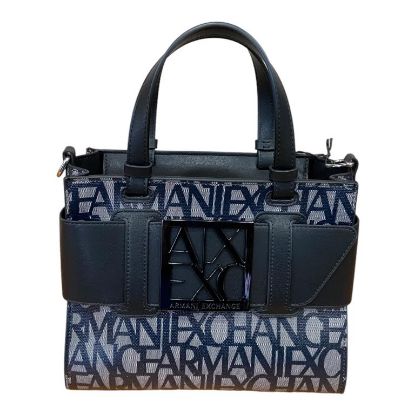 Immagine di ARMANI AX borsa donna shopping MEDIO PICCOLO da Braccio + tracolla NE 942690 742