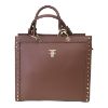 Immagine di FRACOMINA Borsa Donna Shopper borchie ecopelle da braccio con tracolla WB1003