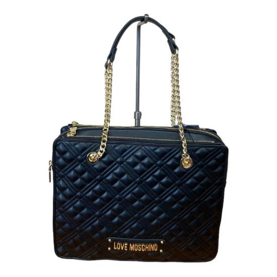 Immagine di LOVE MOSCHINO Borsa Shopper Grande da spalla organizzata da 3 DIVISORI JC4339