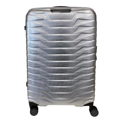 Immagine di SAMSONITE PROXIS TROLLEY SPINNER 4 RUOTE Grande 75 super leggero ROXKIN Silver CW6003