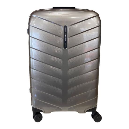 Immagine di SAMSONITE ATTRIX TROLLEY Spinner 4 RUOTE Grande 75cm ROXKIN Dune KK8004