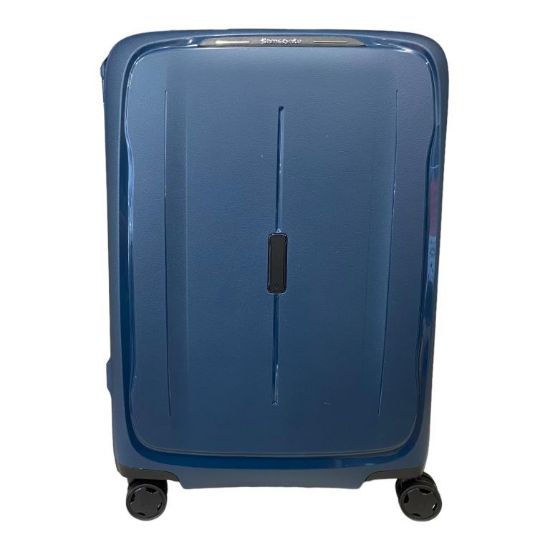 Immagine di SAMSONITE ESSENZ SPINNER 4 RUOTE Medio 69CM polipropilene 100% RECICLED Navy KM0002