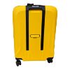 Immagine di SAMSONITE ESSENZ SPINNER 4 RUOTE 55CM bagaglio a mano 100% RECICLED Giallo KM0001