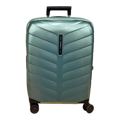 Immagine di SAMSONITE ATTRIX TROLLEY 4 RUOTE Piccolo 55cm Bagaglio a mano ROXKIN verde KK8001