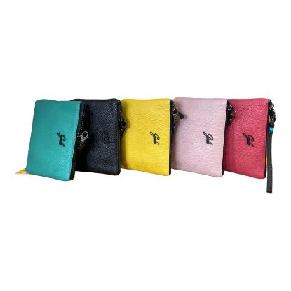 Immagine di GABS POCHETTE Astuccio in pelle Con maniglia per il polso Chiuso con zip AMINA M