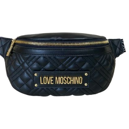 Immagine di LOVE MOSCHINO MARSUPIO Unisex Uomo Donna Medio in matelassè trapuntato JC4003