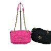 Immagine di LOVE MOSCHINO BORSA DA SPALLA Sacca tracolla allungabile nylon + ecopelle JC4031