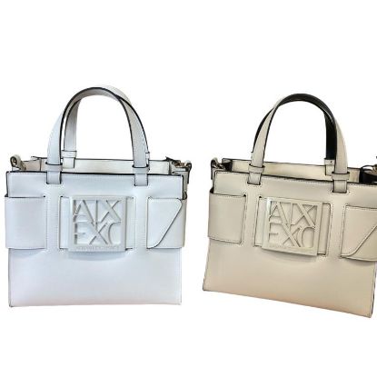 Immagine di ARMANI AX borsa donna shopping MEDIO PICCOLO da Braccio + tracolla estate 942690