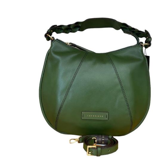 Immagine di THE BRIDGE BORSA DONNA Comoda sacca Media da spalla con tracolla VERDE 0449227J