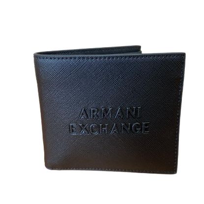 Immagine di ARMANI EXCHANGE PORTAFOGLI UOMO in Pelle 4 CARTE CREDITO + SPICCI 958098 R836